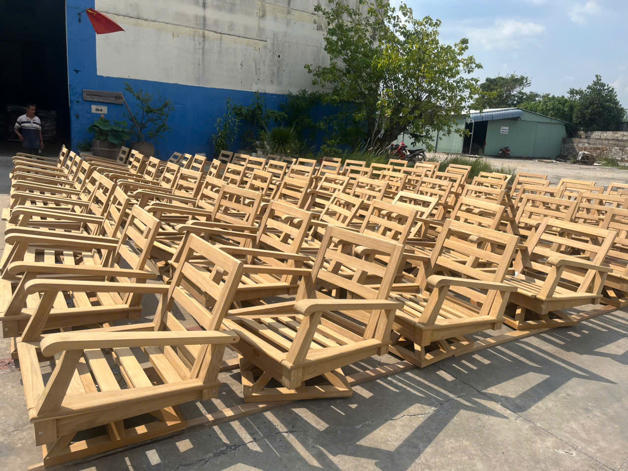 Teak outdoor